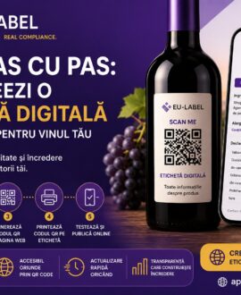 Cum Creezi o Etichetă Digitală Conformă UE pentru Vinul Tău