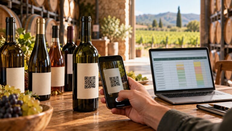 Excel import for wine labels: adding your portfolio without retyping