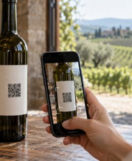 What must stay off the wine e-label page (and why)